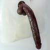 Black Giant Super Soft Super Long Dildo Anal Plug Female Dildo Female Manual Masturbator Adult Sex Toys