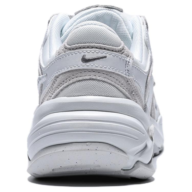 Nike Al8 Ткань Спилок коровьей кожи Удобная Универсальная Повседневная обувь Женские кроссовки Светло-серый Коричневый Белый IB3952-101