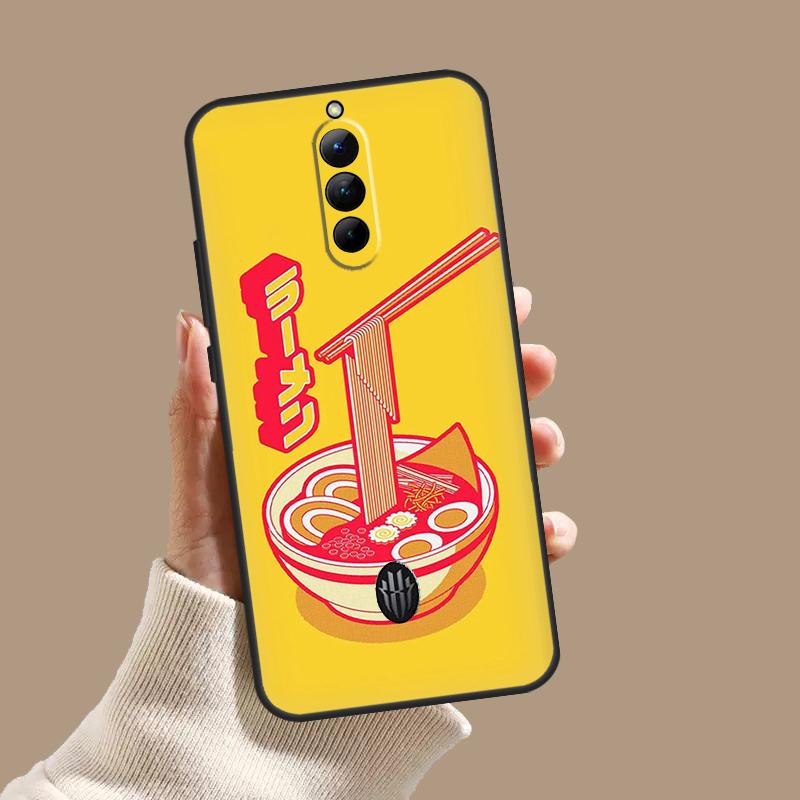 Чехол Рамен Кот Японское Искусство для ZTE Nubia Red Magic 10S 9S 8S 8 9 10 11 Pro Plus 6 7 6S 7S Pro 5G 6R 10 Air