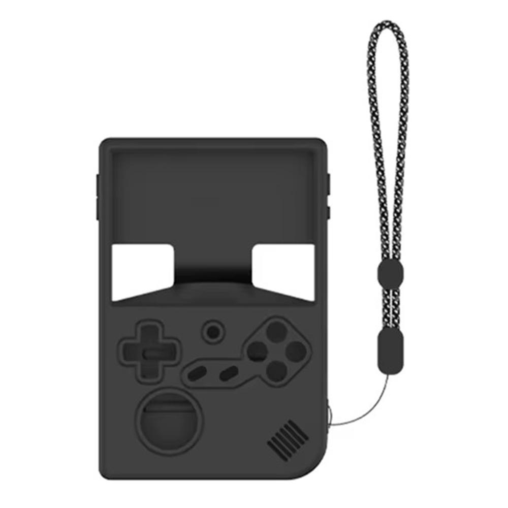 Для ANBERNIC RG 40XXV Чехол Портативная игровая консоль Силиконовый защитный чехол с ремешком на запястье