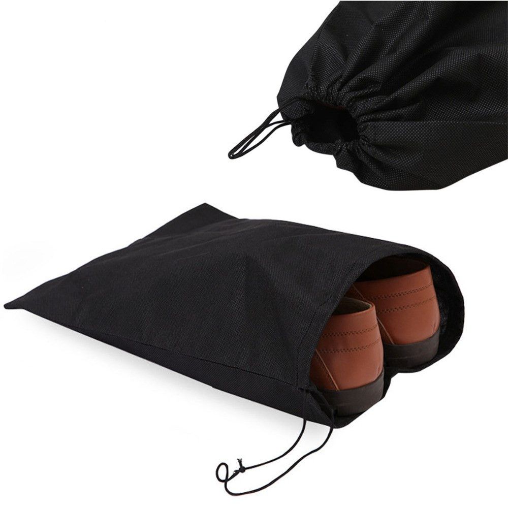 5 PCS Travel Carry Sack Portable Protector Container Drawstring Shoes Bag Storage Pouch