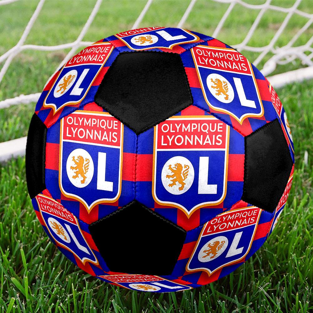 1PC OL size 5 soccer ball PrahaIndoor Soccer Ball Colorful All Ages Machine Stitched PVC Competition Ready Durable High-Bounce
