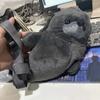 Утолщенная милая сумка-сумка через плечо с тюленем, мягкая очаровательная мультяшная сумка-тюлень, легкая сумка через плечо из ПП-хлопка, подарки