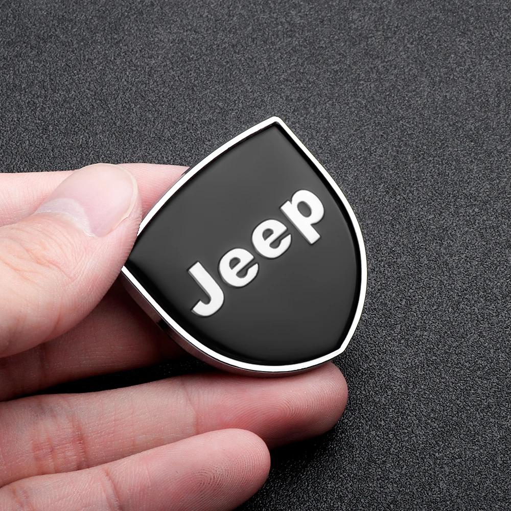 Trailhawk Style Metal Car Side Badge Fender Emblem Decal for Jeep Wrangler Gladiator JL JK TJ Grand Cherokee AKP1