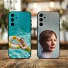 Немецкая актриса Сандра Хюллер Чехол для телефона для Samsung Galaxy A73, A72, A71, A70, A53, A52, A51, Другие Мягкий черный корпус