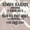12-дюймовая пластинка SIMON HARRIS, 3 BOOM MC'S - Bad On The Mike LONX162 London Records 1987 UK Рэп и Хип-хоп/R&B Б/У