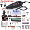 Electric Mini Drill Rotary Grinder Diy Drill Polishing With 6/130Pcs Accessories