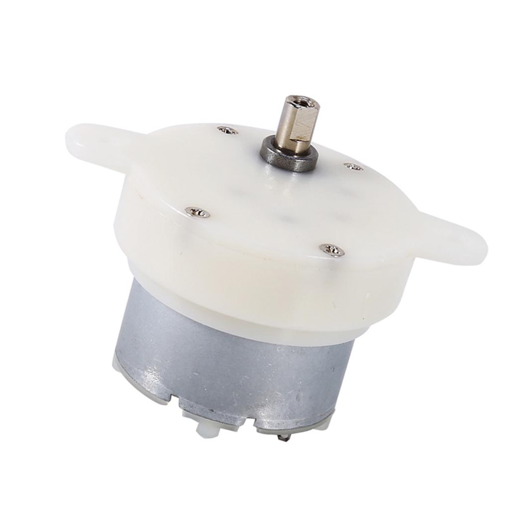 High Torque 12v DC Motor Slow Speed Electric Motor/Gearbox 3RPM 4mm Shaft Diameter Micro Motor
