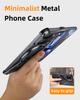 Чехол-бампер Eary Z Frame для Google Pixel 9 10 Pro Fold Минималистичный металлический чехол для телефона с магнитной вращающейся на 360° подставкой Ударопрочный чехол