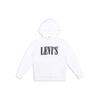 Levis Casual White Cotton Logo Hoodie Men Hoodies 85620-0001