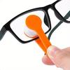 5Pcs Two-side Sun Glasses Cleaning Brush Creative Mini Glasses Cleaner  Eyeglass Wiping Tool