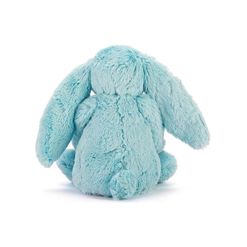 JELLYCAT Серия Кроликов Бонни Застенчивый Кролик Бонни Успокаивающая Кукла Цвет Океанский Синий Плюшевая Кукла Высотой 31 см
