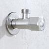 304 Stainless Steel Angle Valves Kitchen Bathroom Accessories Diverter Valve Connector for Toilet Sink Basin Water Heater