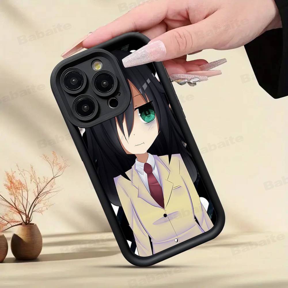 Watamote K-Kuroki T-Tomoko Для IPhone 17 Pro Max 13 16 15 11 12 14 Plus Ударопрочный Мягкий Чехол для Телефона