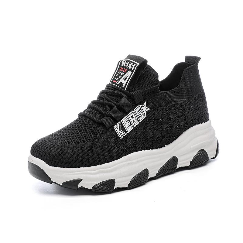 Женская обувь 2024 года, летняя новая летающая плетеная повседневная обувь на тонкой подошве, легкие туфли для папы на мягкой подошве, спортивная обувь, одинарные туфли