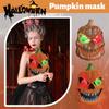 Хэллоуин Ужас Маска Тыквы Светящийся Макияж Смешной КОС Страшный Реквизит