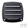 Nylon Marine Boat Air Vent Square Grill Ventilation Ducting  Automobile Accessories