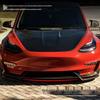 Комплект переднего бампера и сплиттера для Tesla Model 3/Y 2024+: Неразрушающая установка, идеально подходит для модернизации.