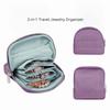 Two in One Travel Jewelry Organizer Magnetic Detachable Portable Bracelet Bag  Fashion Women