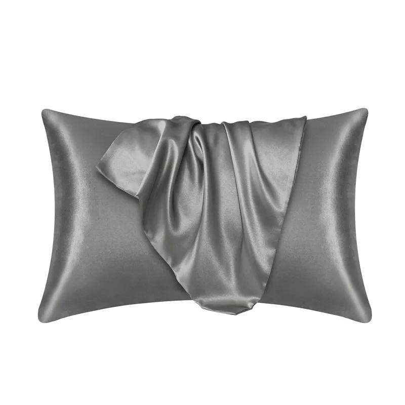 Pillowcase 100% Silk Pillow Covers Silky Satin Hair Beauty Pillow case Comfortable Pillow Household Decoration