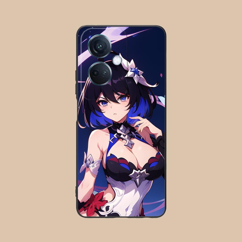 HSR Seele Матовый чехол из ТПУ для мобильного телефона OPPO Find X9 X8 X7 X6 X5 X3 X2 Plus s Pro Ultra Lite Цветной печатный чехол