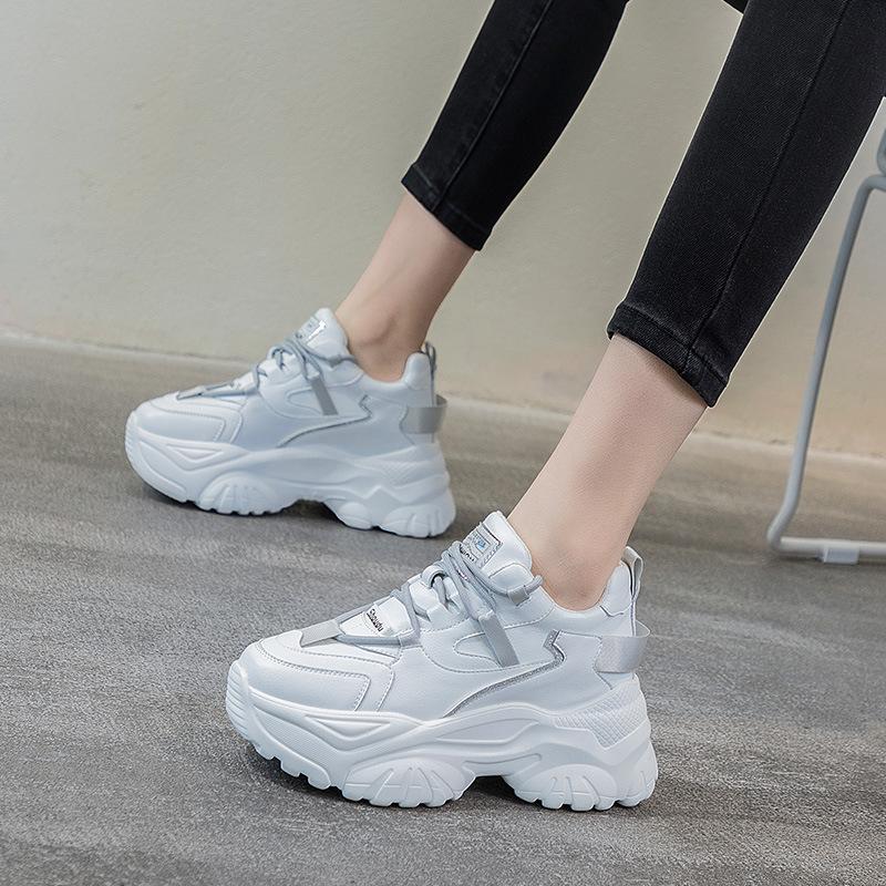 Женская обувь новая обувь-одиночка интернет-знаменитости платформа повседневная спортивная обувь маленький размер женская обувь