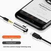 Компактный аудиоадаптер Lightning на 3,5 мм для iPhone с одновременной зарядкой и воспроизведением музыки