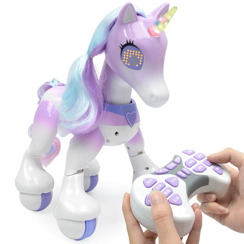 Electric Smart Horse Remote Control Unicorn Children's New Robot Touch Induction Electronic Pet