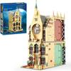 Classical Clock Tower Building Blocks Street View Medieval Castle Assembly Model Bricks Christmas Gifts