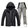 Men's and Women's, Ski Suit Sets, Waterproof, Snow Costume, Ski Jacket and Pant Set, Outdoor Clothing, Snowboarding, Overall