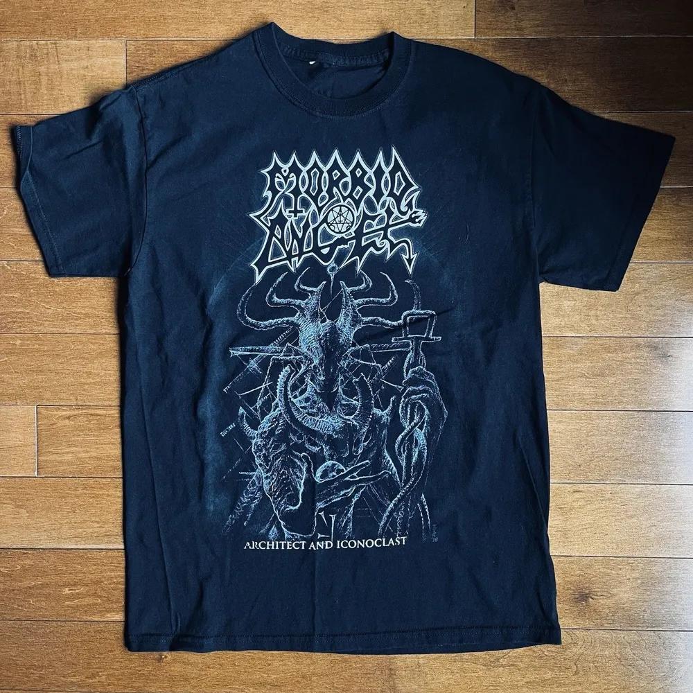 Unisex Short Sleeve Crew Neck Cotton T Shirt Morbid Angel 2019 Decibel Tour