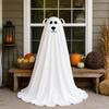 2.3 FT Ghost Dog Decoration Light Up Halloween Party Prop Halloween Yard Decoration  Indoor Outdoor