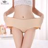 New Arrival Women's Invisible Underwear Spandex Seamless Crotch Sexy Silk Seamless Low Waist Briefs