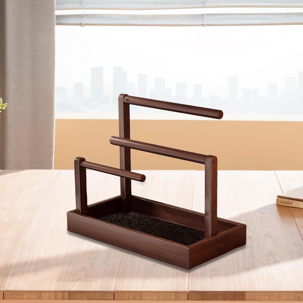 Bracelet Holder Bangle Necklace Storage Rack Fashion Showcase Versatile Wood Jewelry Display Stand