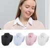 Solid Fake Collar Cotton Neckline Decorative Exquisite Fake Shirt Collar  for Men Women