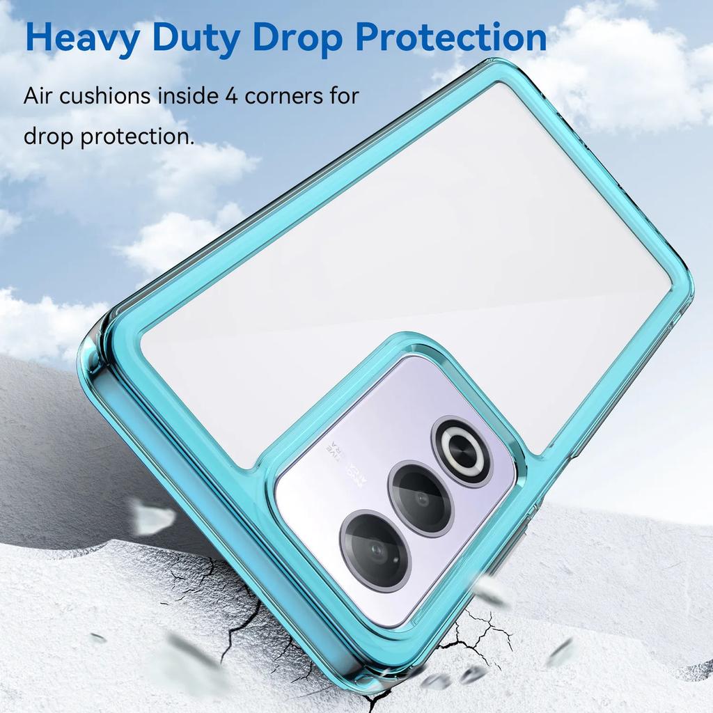 Phone Case For Oppo K12x 5g,Clear Transparent Phone Case Cover For Oppo K12x 5g