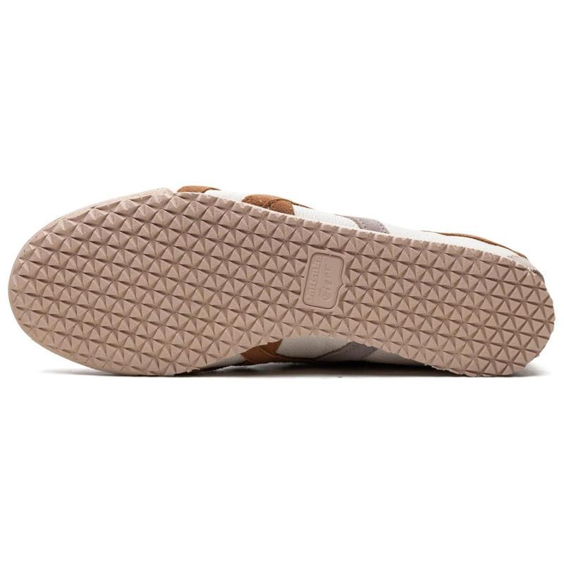 ONITSUKA TIGER MEXICO 66 Амортизация Низкий верх Повседневная обувь Унисекс Бежево-коричневые кроссовки 1183c076-253
