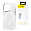 Etui Wozinsky Glitter Case Z Mag Safe Na Samsung Galaxy S24 FE - Przezroczyste Z Brokatem