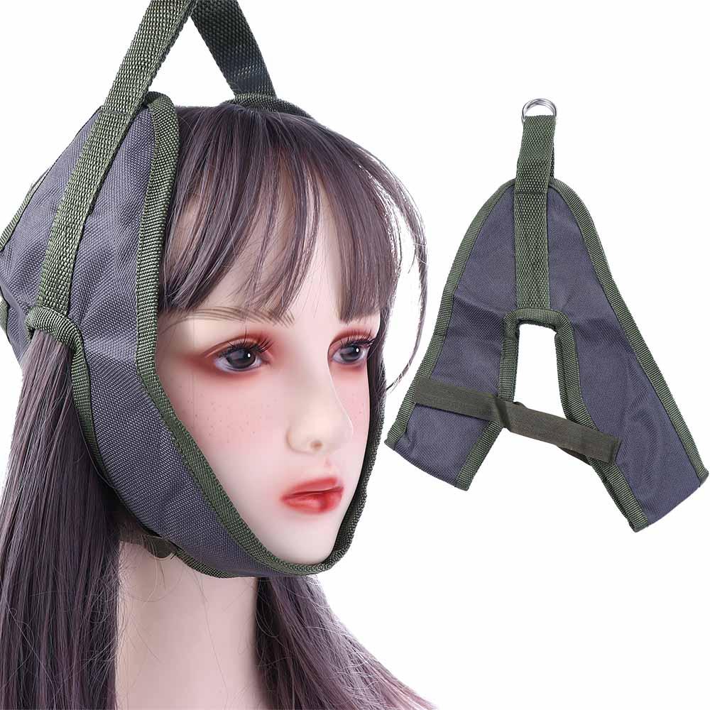 Fixing Straps Cervical Traction Device Bracket Chiropractic Neck Traction Cushion Stretching Belt