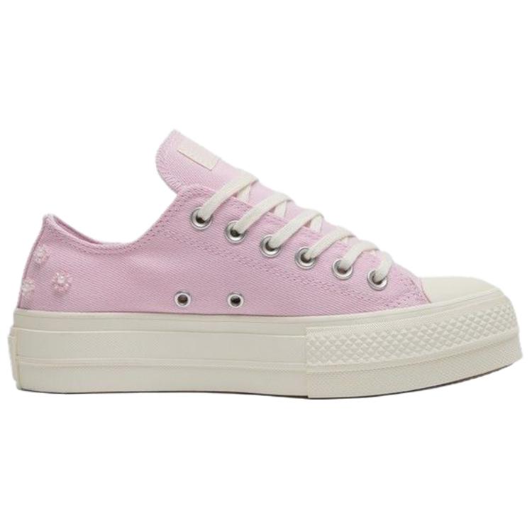 Converse Кеды All Star Lift Classic Удобные Низкие Холщовые Женские Розовые A16108C