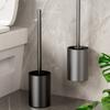 Wall Mounted Toilet Cleaning Brush Long Handle Bathroom Cleaning Tools Toilet Brush Holders