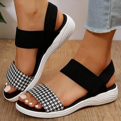 Модные женские сандалии мягкие низкие каблуки Sandalias Mujer 2024 разноцветные летние туфли для женщин летние сандалии женские элегантные летние туфли