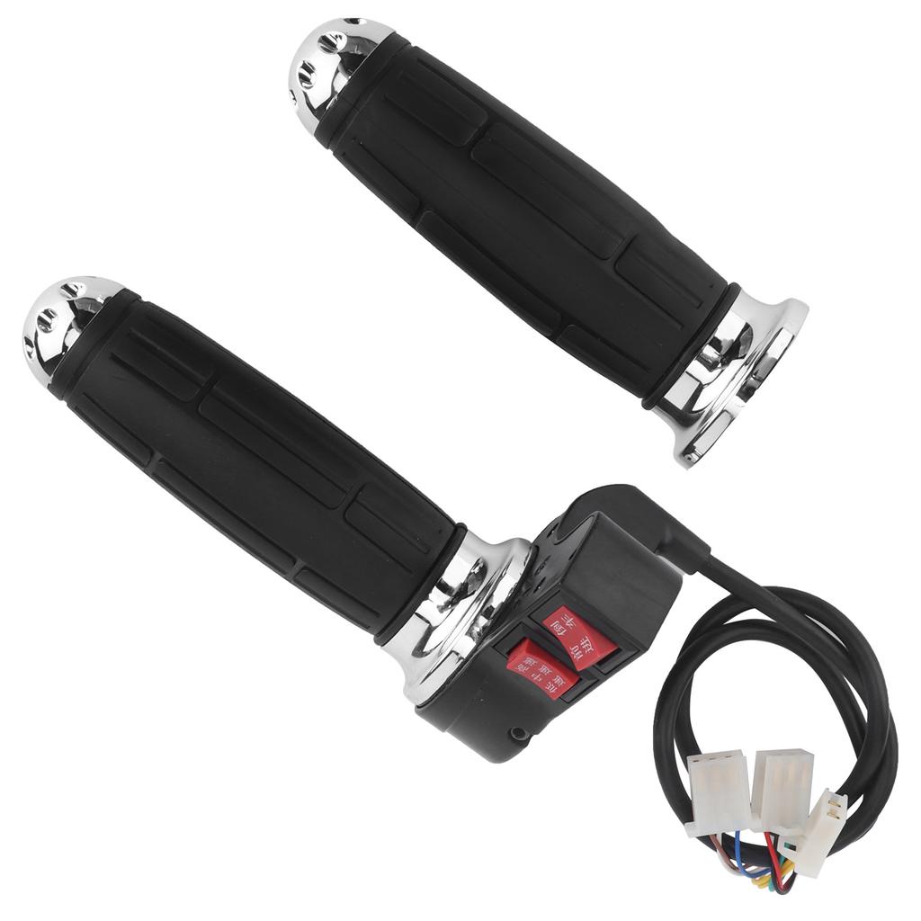 1 пара 3-скоростных ручек управления дроссельной заслонкой для электровелосипеда с передним и задним ходом