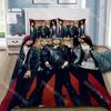 Модный комплект постельного белья G-Guns N R-Roses для односпальной, полуторной, двуспальной, queen, king-size кровати. Комплекты с пододеяльником и простыней для детской спальни.