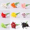 5/10Pcs Real Touch Calla Lily Artificial Flowers White Wedding Bouquet Bridal Shower Party Home Flower Decoration Fake Flower