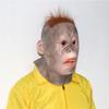 [Ikiretmua] Halloween Party Monkey Pattern Silly Mask - Orangutan Cosplay Mask Costume Headwear Monkey Cosplay Transformation Halloween Goods