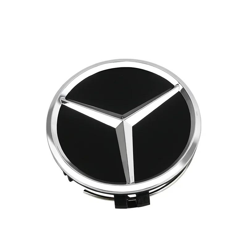 Новые Для Mercedes Benz 4 шт. 75 мм Центральные колпаки ступицы колеса автомобиля Венок AMG для Mercedes Benz GLE GLK SLK CLA CLK W203 W204 W205 W209 W