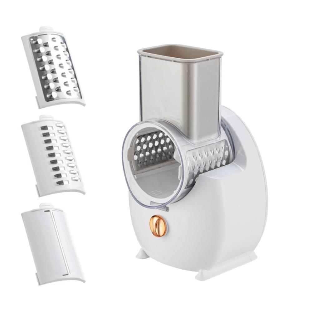 Automatic Electric Rotary Vegetable Shredder Efficient Vegetable Slicer Cheese Grater Potato