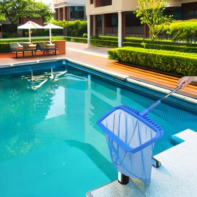 Скиммеры для бассейна Сетка со стержнем Сетка для очистки листьев в бассейне Скиммеры с мелкой сеткой для очистки бассейнов, прудов, фонтанов, ванн