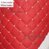Diamond Lattice Sponge-Backed PVC Leather Fabric for Car Interiors